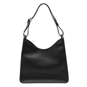 Longchamp Le Flone Hobo Bag M Shoulder Bag Black